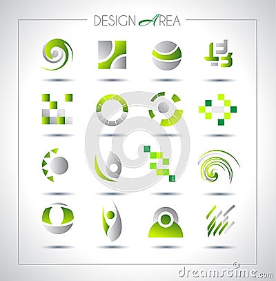 Set of design elements for your project. Vector Illustration
