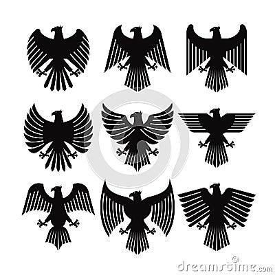 EAGLE COAT VECTOR Vector Illustration