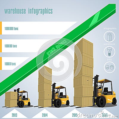 Set elements of infographics Vector Illustration