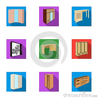 The set of images on the theme of sleep and rest. Different beds for every taste and color.Bed icon in set collection on Vector Illustration