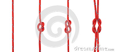 Set of Knots Stock Photo