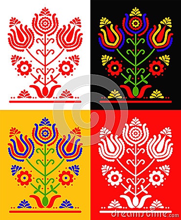 Set ornament Vector Illustration