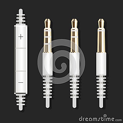 Set of plugs Vector Illustration