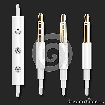 Set of plugs Vector Illustration