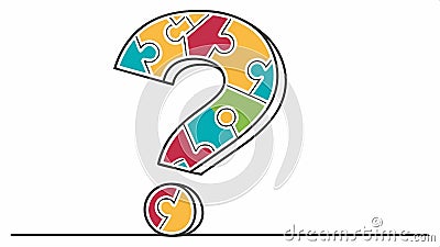 Question marks set, curiosity and uncertainty icons vector design Generative AI Vector Illustration