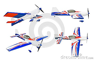 Set of RC plane Stock Photo