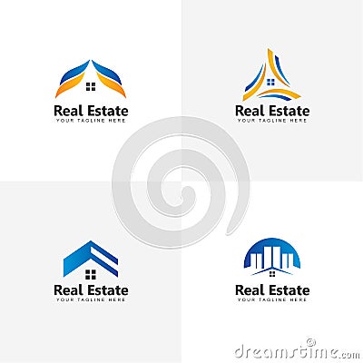 Set of Real Estate Logo Vector Design Inspiration Vector Illustration