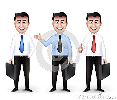 Set of Realistic Smart Different Professional Vector Illustration