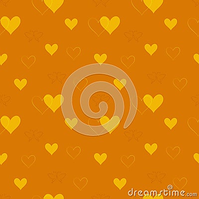 A set of seamless patterns for Valentine s Day. 1000 by 1000 pixels with hearts and butterflies. Vector graphics Vector Illustration