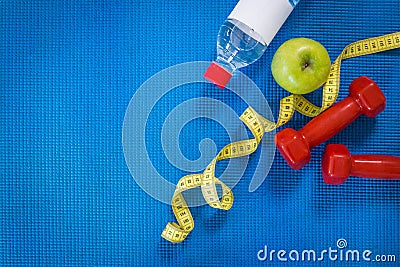 Set for sports activities Stock Photo