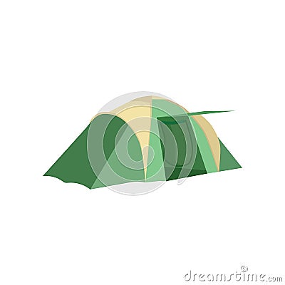 Set of tourist tents. Collection camping tent icons. Vector illustration Vector Illustration