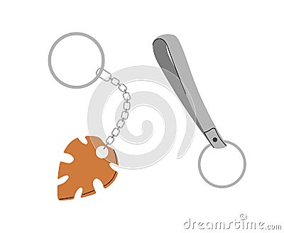 Set of trinkets vector concept Vector Illustration