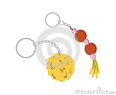 Set of trinkets vector concept Vector Illustration