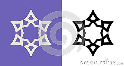 Set of Wiccan Symbols - Vector Illustrations Vector Illustration