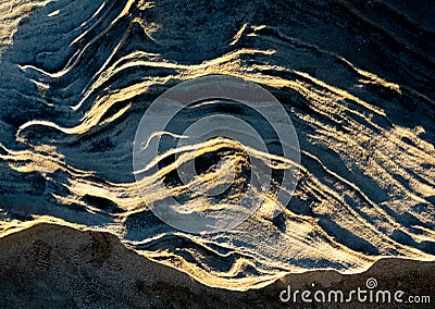 Intricate rock texture Stock Photo