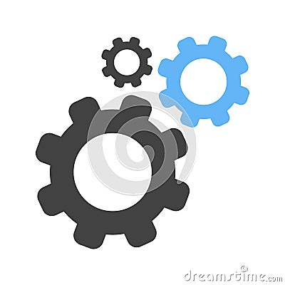 Settings, options, configure Vector Illustration