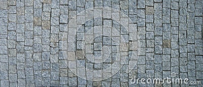 Setts texture also called cobblestone texture Stock Photo