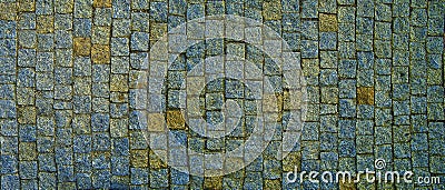 Setts texture also called cobblestone texture Stock Photo