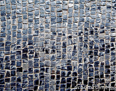 Setts texture also called cobblestone texture Stock Photo
