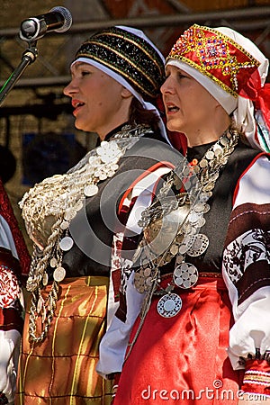 Setu traditional singers Editorial Stock Photo