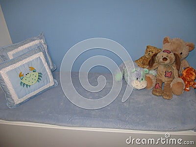 Baby boys room Stock Photo