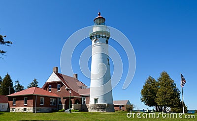 Seul Choix Point Lighthouse Editorial Stock Photo