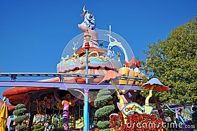 Seuss Landing in Universal Orlando, FL, USA Editorial Stock Photo