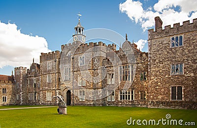 Sevenoaks Old english mansion 15th century. Classic english countryside house Editorial Stock Photo