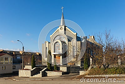 Seventh-day Adventist Church. Uman city,Ukraine Stock Photo