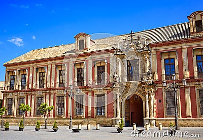 Seville Palacio Arzobispal of Sevilla Andalusia Stock Photo