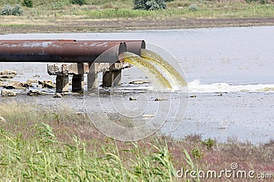 Sewage Stock Photo