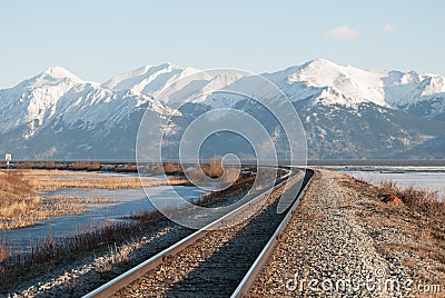 Seward Highway Stock Photo