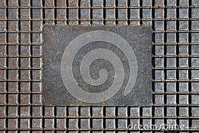 Sewer cover Stock Photo