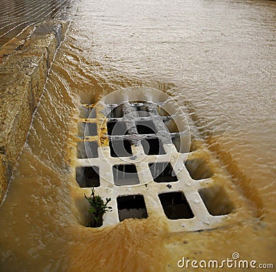 Sewer Stock Photo