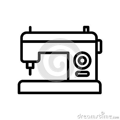 Sewing fill inside vector icon which can easily modify or edit Vector Illustration