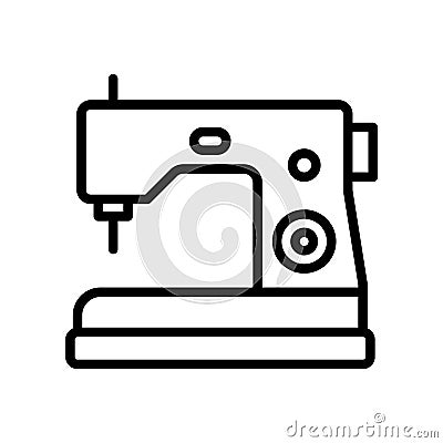 Sewing fill inside vector icon which can easily modify or edit Vector Illustration