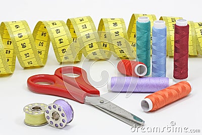 Sewing Kit Royalty Free Stock Images - Image: 2758089