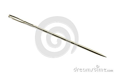 Sewing Needle Stock Photo