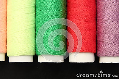 Sewing thread Stock Photo