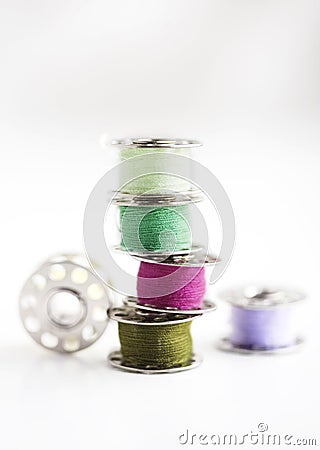 Sewing thread Stock Photo