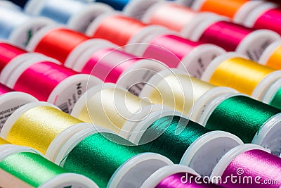 Sewing Thread Stock Photo