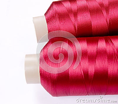 Sewing thread pattern Stock Photo