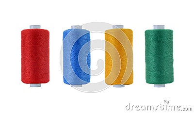 Sewing threads Stock Photo