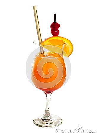 Sex on the beach cocktail Stock Photo