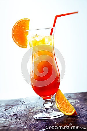 Sex on the beach Cocktail Stock Photo