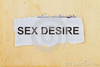 Sex desire Stock Photo