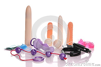 Sex toys Stock Photo