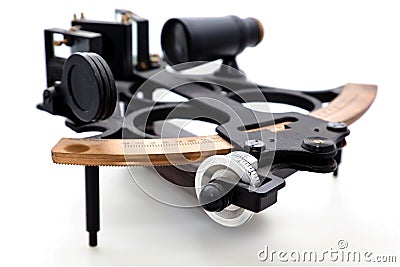 Sextant isolated Stock Photo