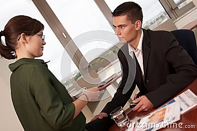 Sexual harassment Stock Photo