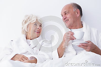 Sexuality in older age Stock Photo